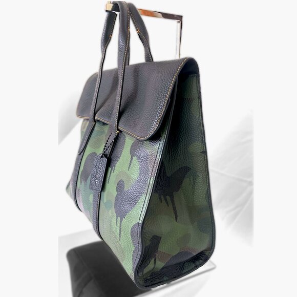 Coach Metropolitan Portfolio With Camo Print - Picture 3 of 7
